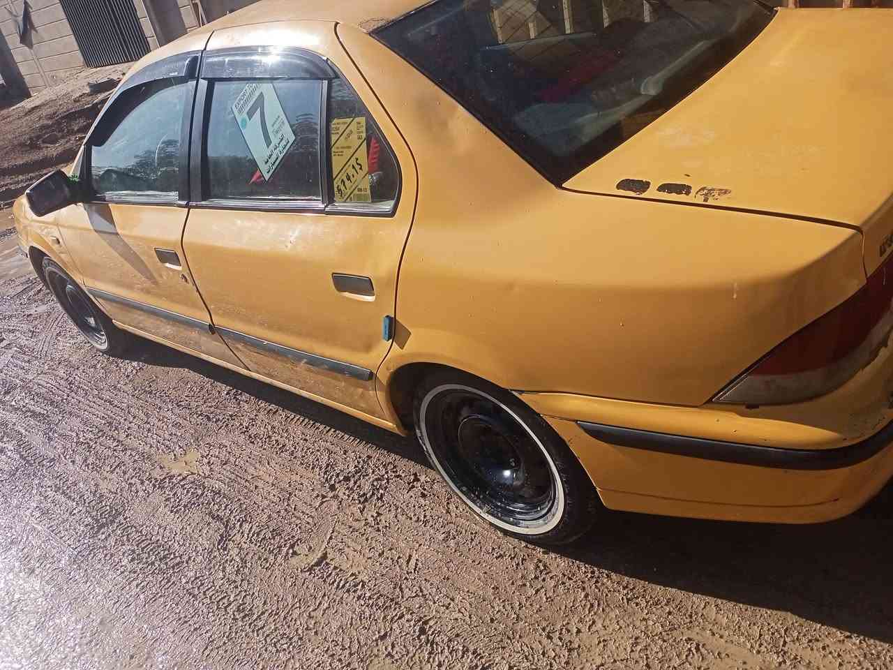 السلام عليكم 
سمند موديل 11
رقم كربلاء 
السياره جديده مكفولة من الضربه كير مكينه تبريد تخم تاير كله جديد
مكاني بابل المركز للاستفسار ***********
