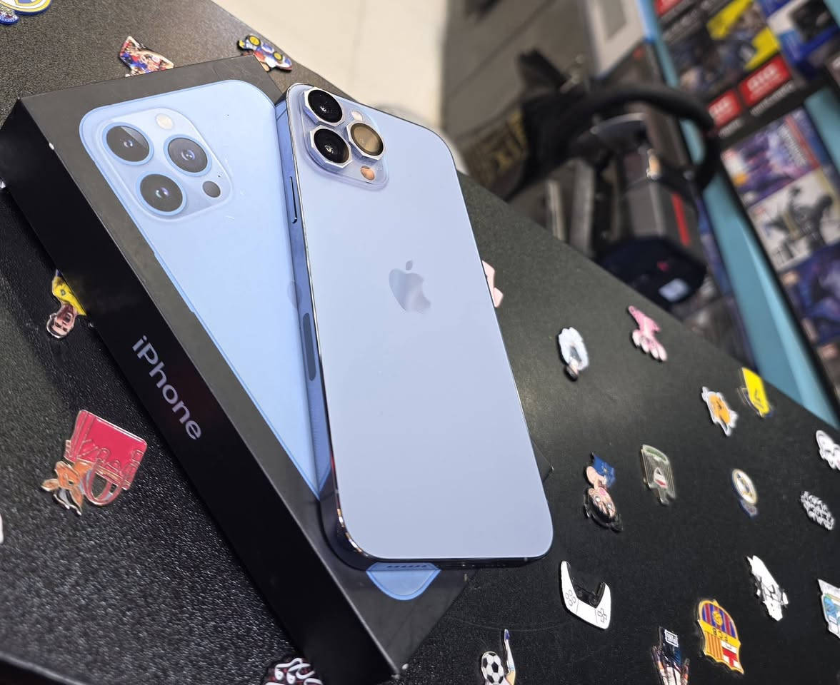 iPhone 13 Pro Max 

توفر آيفون 13 بروو ماكس مستخدم نظيف💯 ذاكره 1000 GB  

بطارية 88% 🔋🔋 الجهاز مكفول  اللون المميز + درع للجهاز 

 ولاصق شاشه أصلي + شاحن معتمد 🔌🔌🔌 

👈👈 للطلب والاستفسار مراسلة الصفحة 👉👉

🌞🌞🌞 الشمس للألكترونيات والألعاب    🌞🌞🌞

PS5🔹️PS4🔹️PS3🔹️360🔹️XBOX🔹️PC🔹️
🎮 اجهزة العاب
🎧 اكسسوارات
📀 اقراص العاب
💸 بيع & شراء & مراوس
⚙️ صيانة جميع اجهزة الگيمنك والجويستك وال PC
💾 تنزيل الالعاب لكافة الاجهزة
ps3-ps4-xbox360-xbox series

🌞🌞🌞 تابع الصفحة لمعرفة أخر العروض 🌞🌞🌞

🕒 اوقات العمل يومياً من الساعة ال9 صباحا ولغاية الساعة 10 ليلا 

📲  واتساب - ***********  📞📞

     🚖🚖 يتوفر توصيل لجميع محافظات العراق 🚖

 عنوان المركز/ بابل الحمزه الغربي /قرب فلكة الساعه 
✔️ ✔️✔️ مجاور شاورما ابو العبد  ✔️✔️✔️👇👇 تابع الصفحة لمعرفة أخر العروض والتحديثات 👇👇
