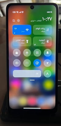 مكلف بلنشر جهاز ريدمي نوت 10برو  ذاكره 128 الجهاز مفطور الضهر ومغلف فو...