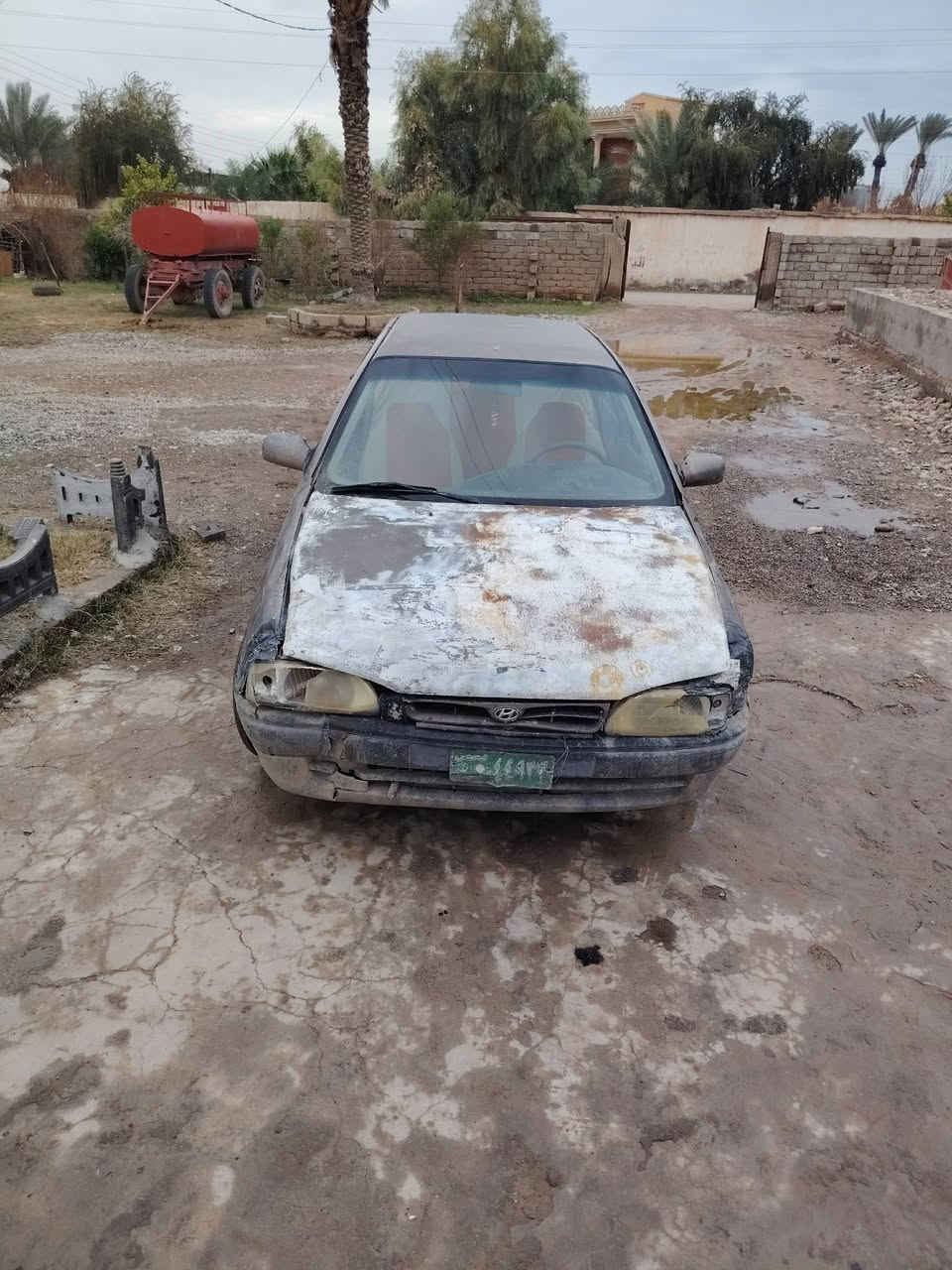 السلام عليكم 
سيارة للبيع هونداي النترا موديل 93
فحص نينوى 
محرك مال كصه جديد كير شرط 
سيارة جاهزة وشغاله 
السعر 10اوراق
ه‍ ***********
