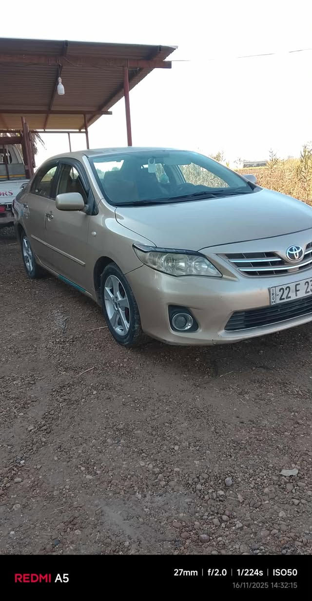 🚗 تويوتا كورولا للبيع

📅 الموديل : 2011 خليجي
💰 السعر : 115 ورقة 
📍 المحافظة : بغداد - اليوسفية 
📞 واتساب / اتصال : ***********
عادل العامري 

📸 الصور مرفقة أدناه

⚠️ الإعلان مسؤولية المالك – يرجى الفحص قبل الشراء
