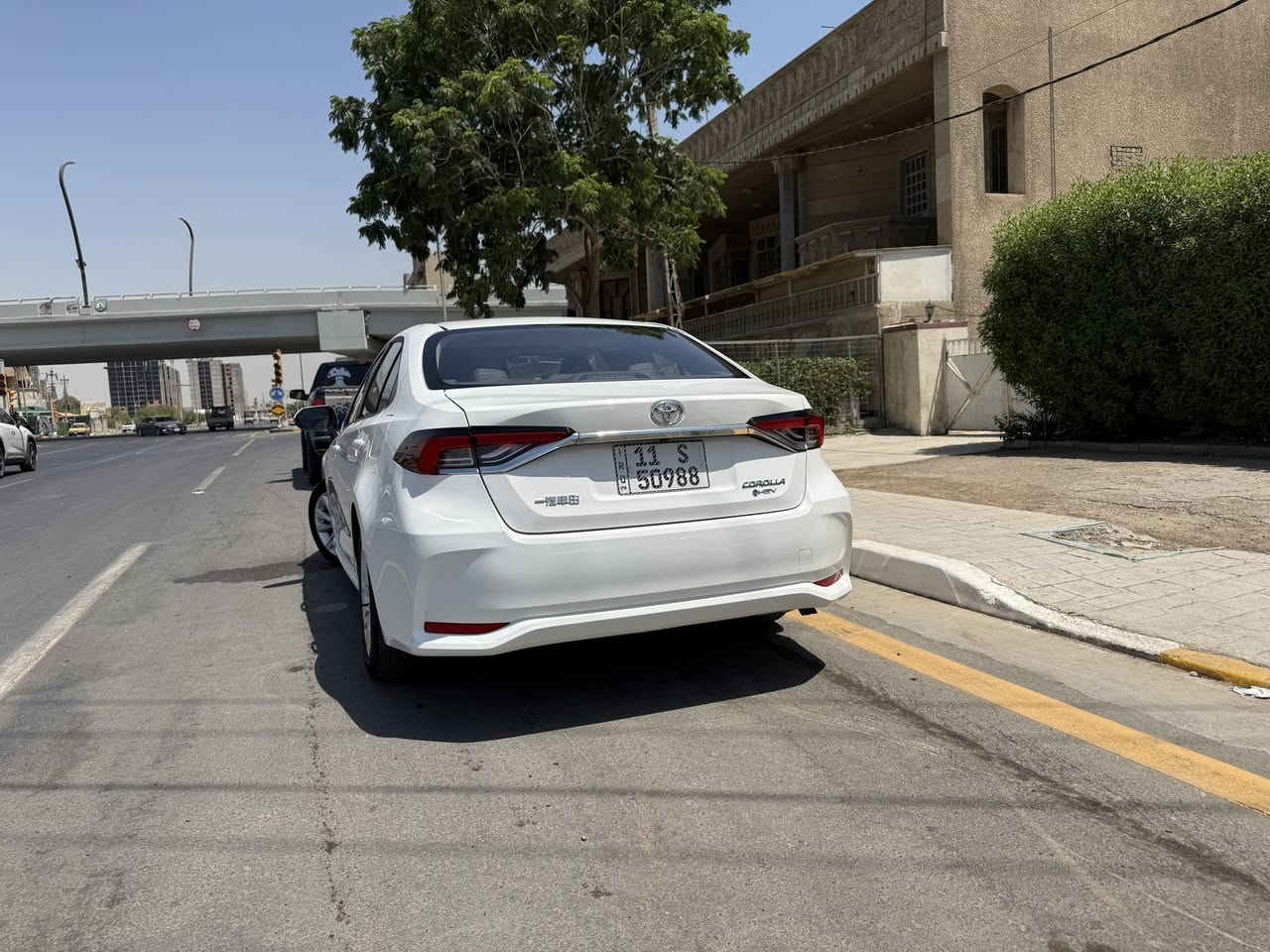 السلام عليكم 
كورلا هايبرد 25 شكل الخليجي تجميع الصين رقم بغداد وسنوية تحويل مباشر ماشية 9000KMوقابل للزيادة السيارة مكفولة كفالة  عامةمن الجاملغ للجاملغ زيروو استعمال منزلي
المواصفات:
 الكشنات جلد اسود٫فتحة٫شاشة دجتل٫رادار امامي٫كاميرة خلفية٫ تحكمات ستيرن٫سياقة ذاتية٫تحديد مسار٫مانع تصادم٫توقف ذاتي عند الاقتراب٫ مودات قيادة٫3سايد بريك اوتو٫اوتوهولد
السعر:165$
للأتصال:***********
