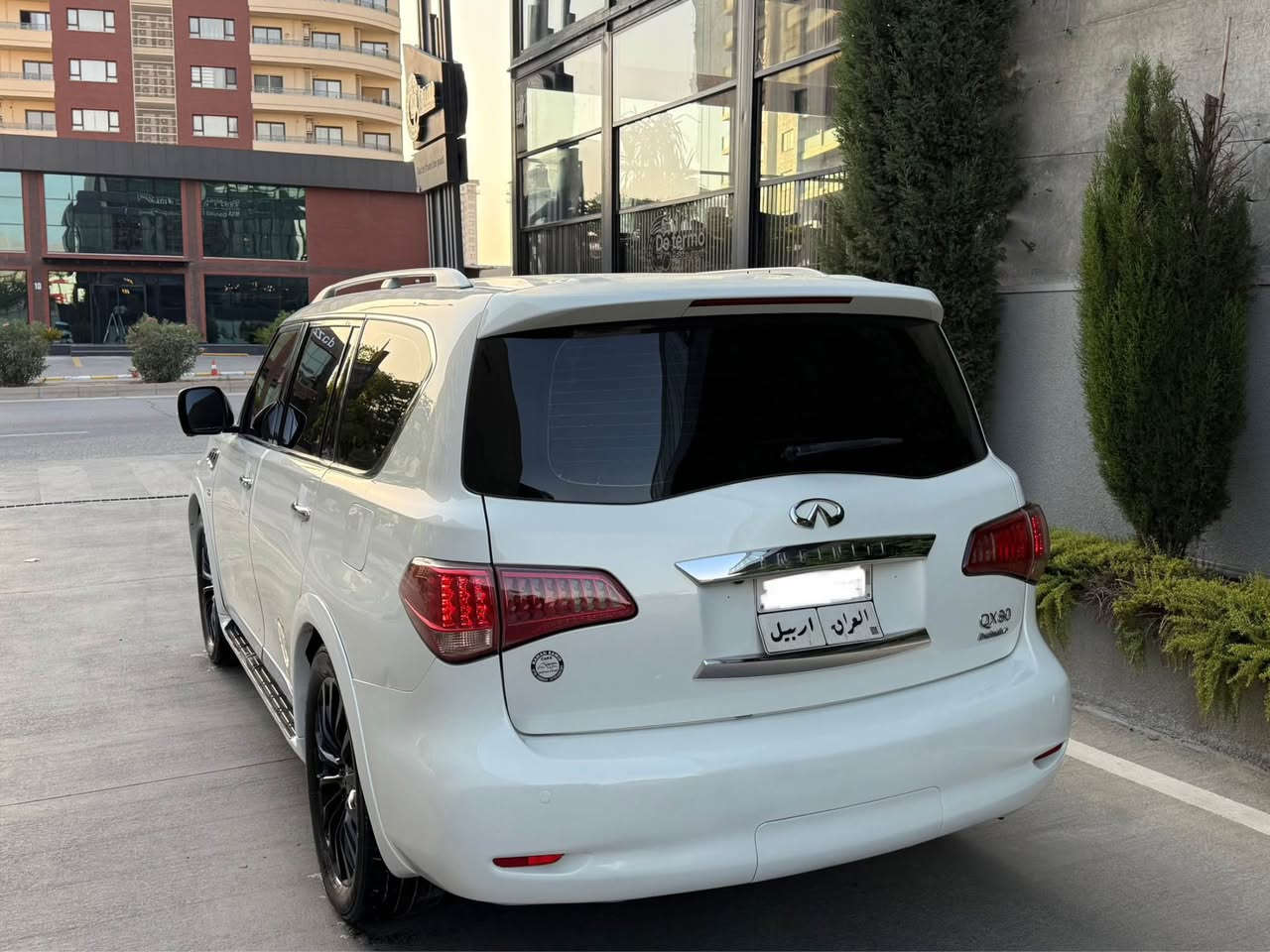 ‎‏ INFINITI QX80 20013
‎أنفنيتي QX80 موديل 2013 فول فول مواصفات ١/١
‎مواصفات خليجي وكالة شريكة سردار
‎سيارة جديد مثل شريكة 📦📦🧿🧿
‎شرط شرط  ماكو هيچ  سعر بكل عراق 
‎(١٤٨) قفل قفل 🧿🧿
 -----------------------------------------
‎مكان🌆: سليمانية                   سعر💵:148 $
‎تليفون 📲: ***********
                                             *********** watsapp
 -----------------------------------------
‎محريك V8 5.6L تمانية سلندر
‎گير و محرك بشرط على وضع شريكة مامفتوح
‎بدون صوت و صرف و خلل كل بشرط فحص
‎ماشيه160  الف كيلو متر حقيقي
 -----------------------------------------
‎سيارة دعامي للدعامية بشرط مكفولة كفاله عامه
‎بدون صبوغ و بدون بارد و بة 
‎سيارة حيل حيلوة جديد جديد ماشاالله
‎سيارة على وضع شريكة لوك لوك 📦📦📦🧿🧿🧿
 -----------------------------------------
‎مواصفات
‎{{ بصمة - سلايت - داخل بيجي - فورويل - رادار امامي و خلفي - رادار جانبي - خمس كاميرا - ٣ شاشة - تشغيل عن بعد - صندوق شفت - ثلاجة - كشنات جلد - كشنات تتفيئة و تبريد - كشن VIP - كشن و ستيرن خزن - كشنات امامي و خلفي كهربا - تيريد مركزي - حصاص امامي و خلفي - سماعة BOSE - مراي شفت - داخل فورميكا - ڤوليوم - تحديد سورعة - زينؤن - بعد }}
 -----------------------------------------
‎اربع تاير و ويل حجم 22 بيلادي جديد جديد
‎سيارة جديد ماشالله بدون نواقص
‎سيارة شرط بدون اى نواقص گير و محرك و حدادي و كاهرباى كولة بشرط
‎سنوي بأسمي تحويل غرامة بشرط
 ----------------------------------------- السليمانية, العراق
