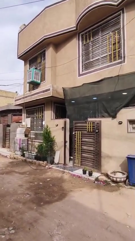 للبيع بيت مساحه 54 متر طابقين بالمعملجي خلف مستشفئ الوارث ***********
