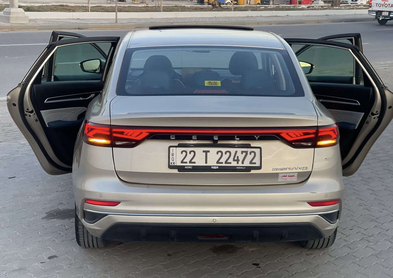 جيلي امگراند 2024 للبيع
جيلي امكراند فول مواصفات 2024 
فتحة سقف
تشغيل عن بعد
اوتو ستوب
سايد بريك بصمه
كروز سرعه تحكم ستيرن
داخل لونين بلاد 
مكينه دوش 1800
گير AT
السياره موصفات خليجيه وليس صينيه
استيراد الخليج
كفاله عامه من الصبغ والضربه
مكان السياره البصره
السعر 135 ورقه قابل للتفاوض
للأستفسار 
 ***********
