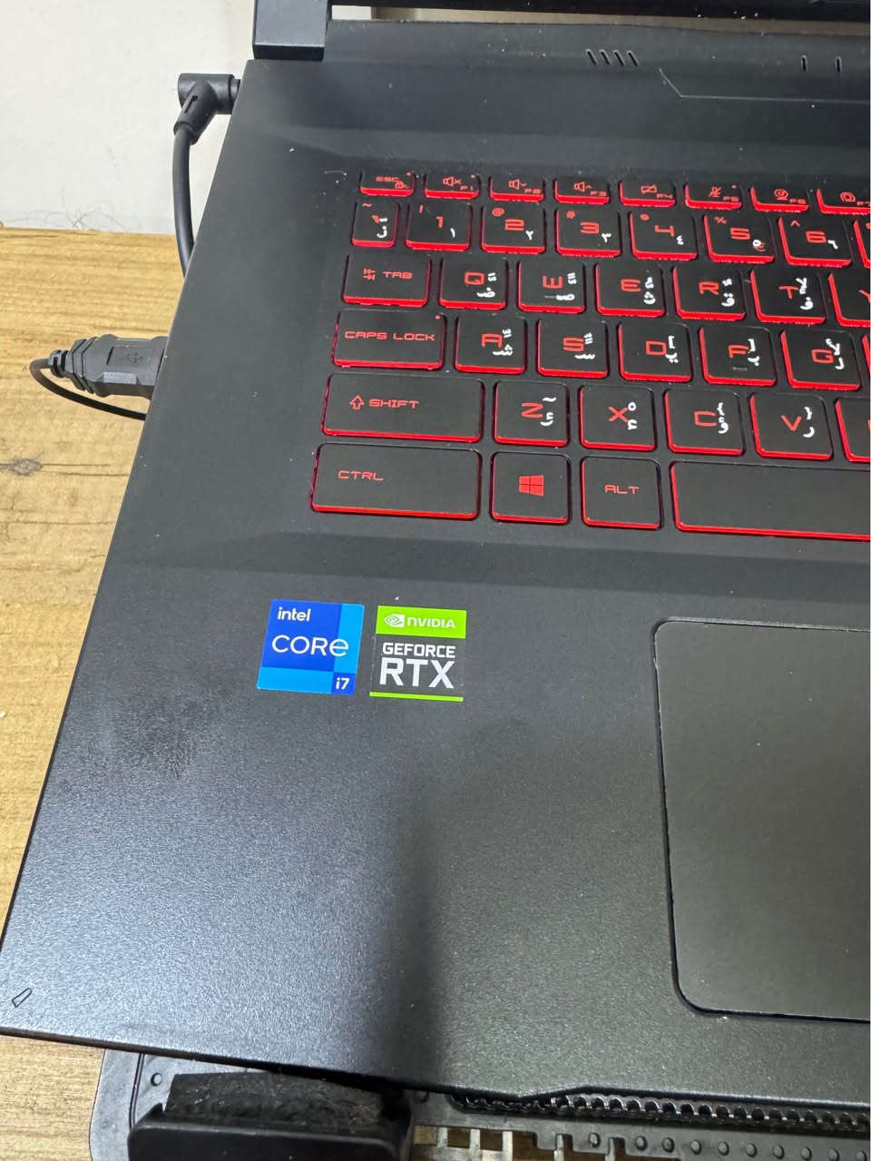 لابتوب (أجهزة MSI  المواصفات  هذا)
 جيل 11  7i
 • RTX 4050
 • RAM: 16GB
 • SSD: 512GB 
 • شاشة 144Hz
•جهاز قابل لتطور 
•دبل فان 
• نظام: Windows 11  
يددعم جميع العاب و برامج الكمبيوتر من تصاميم و برامج هندسية وإلكترونية 
جهاز نظيف جداا مستخدم شهرين ونص 
يأتي مع كيبورت خارجي Keyport light
وموس 💡light
سماعة محيطية 
كامل مع كل ملحقاته و بوكس ماله جهاز جديد 🆕
وتساب +964 750 554 9707 بغداد, العراق


**إذا كنت صاحب هذا الإعلان وتريد حذفه لأي سبب، رجاءا أرسل رسالة إلى الدعم الفني**