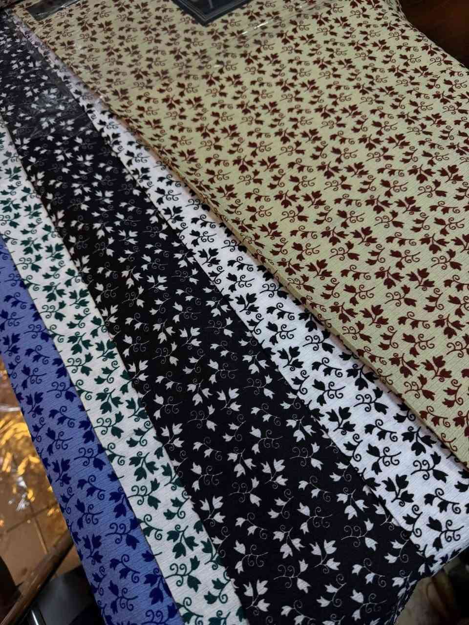 جديد 🥰🥰🥰🥰 اقماش كريشه  الأصلي نقشات درجه اولىً الثكيل  سعر القطعه  4 لف درزن كامل 5 قطع للحجز واتساب ***********

يتوفر توصيل 🚗🚗 بكل محافضات العراق خلال ٢٤ ساعه راسلونا وتدللون
