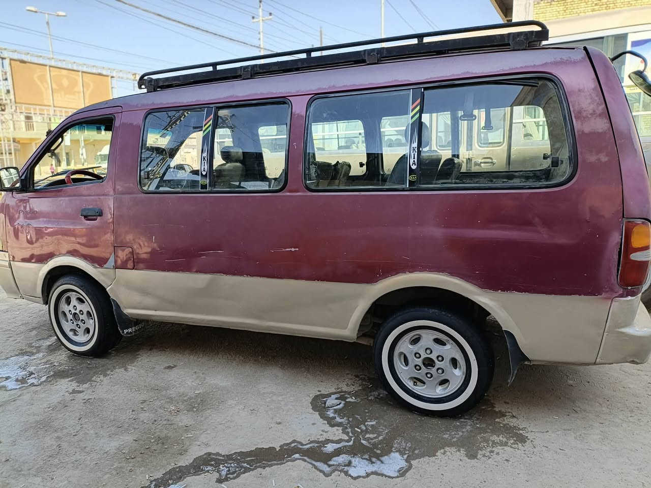 السلام عليكم
كيا بريجو موديل 1996 رقم انكليزي باسمي مصفره ما مطلوبه الف دينار  مكينه 2700مكينه وكير واكسل مكفولات تخم تاير حداديه كله جديد كهربائيات كلهه شغاله  دوشمه كشنات سياره بلاديه ما مصبوغه كلهه بلاديه سياحي سياره بم ونوزل مضبوطات مكاني ناصريه سوق الشيوخ سعرهه 55 للاستفسار اتصل ***********
ملاحظه 
انه مكلف بلنشر لا تراسلني الشراي يتصل
