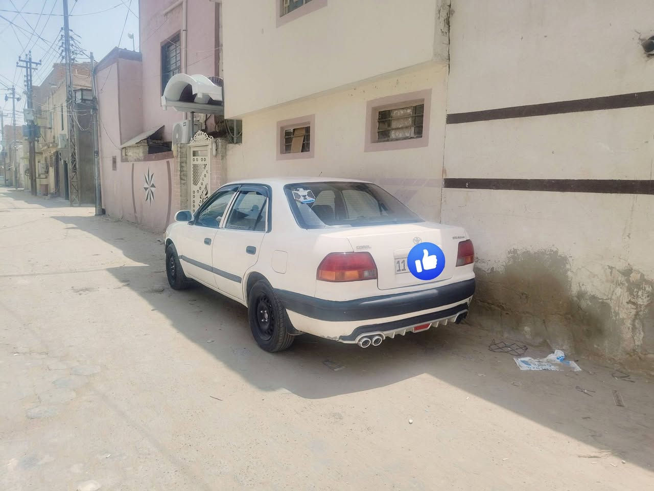 كورلا ٩٤ مشروع وطني ل٣٠ تحويل مباشر كير ( فقط چبنة الگير تتبدل)محرك صدر خير من الله سياره جاهزه مصبوغه جماليه ٣٦$  *********** مكان السيارة النجف  رقمه بغداد
