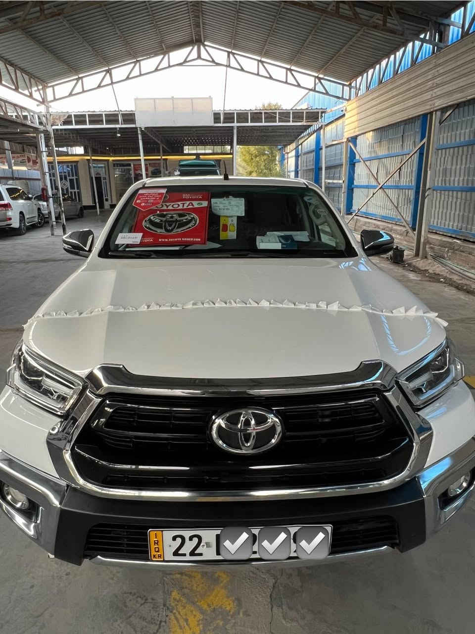 السلام عليكم
فورويل 
موديل 23
كفاله عامه
كير عادي
رقم اربيل
واسط قضاء الزبيديه 
$290

***********
