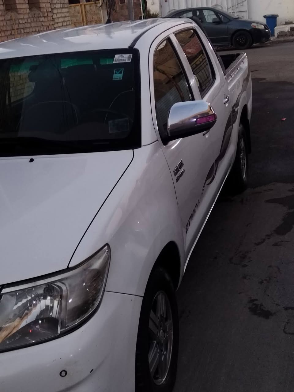 سلام عليكم
بيكم تيوته هايلوكس 2013
للاستفسار فقط على خط
0778020022


**إذا كنت صاحب هذا الإعلان وتريد حذفه لأي سبب، رجاءا أرسل رسالة إلى الدعم الفني**