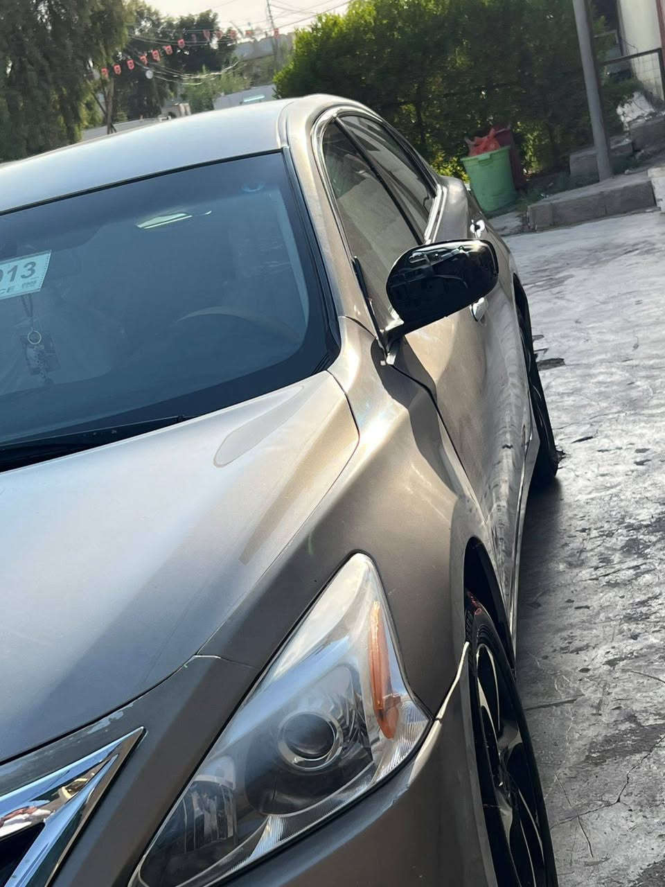 سلام عليكم نيسان التيما موديل 13خليجي رقم بغداد هزة جديدة سنوية بسمي تحويل ثاني يوم تخم تاير صدر امامي خلفي جديد مكينة كير خير من الله تبريد ثلج تدفىئة بدون ضرر ماشية 181 دوشمة كشنات وارضية
السعر 110وبيها مجال 
مكان السيارة ديالى شهربان 
الهاتف ***********
