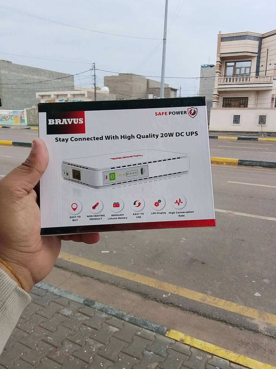 مقوي نت ضمان سنة بسعر 15الف
Ups تشغيل 5ساعات ضمان 6اشهر ب 20الف
توصيل لكل العراق ب5الف دينار 
واسط 3الف دينار


**إذا كنت صاحب هذا الإعلان وتريد حذفه لأي سبب، رجاءا أرسل رسالة إلى الدعم الفني**