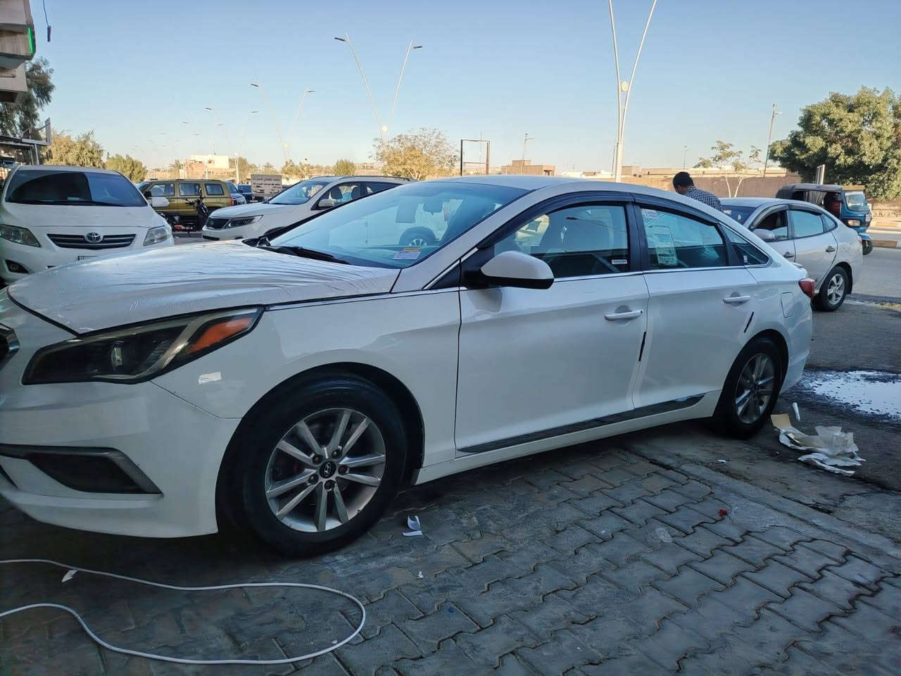 السلام عليكم بيع سوناتا 2017 سياره جاهزه ما بيها اي نقص ماشيه 169 مكان السياره الانبار الرمادي السعر 118 اتصال الرقم تحويل نفس اليوم بيها مجال بسيط ***********
