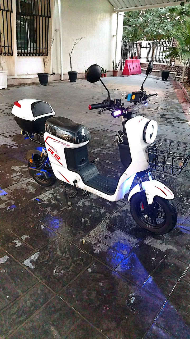 دراجة شحن ار ٩ نظيفة جدا ماخذها ٦٠٠
مواصفات الدراجة ٥ بطاريات
دبل بريك هيدروليك
بيها نظام رجوع للخلف
بيها بصمة
صار ٣ اشهر من ماخذها
رجاءأ الي ميشتري لا يدخل
ويعامل ويطفر ميشتري
السعر على الخاص
للتواصل واتساب أو اتصال ***********
