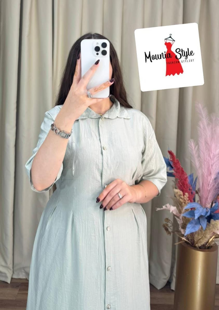 ❤️mounia.styla❤️
⭐️الجديد كالعادة و الحصري⭐️

كسوة صيفية أنيقة ألوان روعة

نوع الثوب لولان من نوع الرفيع

المقاسات M L Xl XXL 

التمن جد مناسب235

ديسبووو عددٍ كبير خدمو على راحتكم الدار البيضاء, المغرب


**إذا كنت صاحب هذا الإعلان وتريد حذفه لأي سبب، رجاءا أرسل رسالة إلى الدعم الفني**