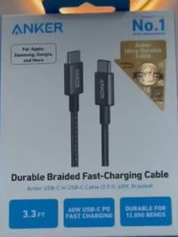 كيبل انكر • شحن سريع • ٦٠ واط