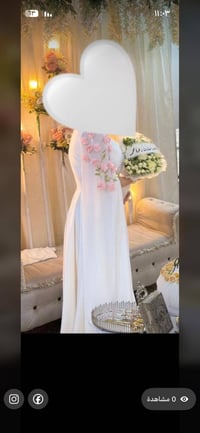 فستان خطوبة • مرة وحدة • شال منفصل