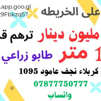 ١٠٠م • طابو زراعي • عامود ١٠٩٥