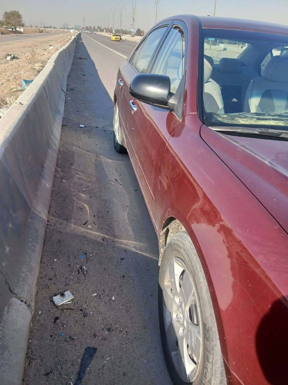 السلام عليكم ورحمة الله وبركاته  سوناتا ٢٠٠٨ 
محرك خير من الله 4 سلندر  2400
كير خير من الله   
تبريد شغال تدفه شغال 
صدر نظيف ٩٠ في ١٠٠
سياره خير من الله  بيه جراد اثر حادثه الى في أمريكا في البنيد وضخه في باب السايق السعر ١١٥  مكانه السياره بغداد  تحويل مباشر السياره ب سمي 
وشرط اساسي مكاتبه ماسوي بس عقد إلكتروني   
هذه رقم الهاتف ***********
