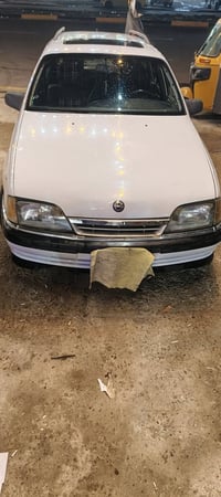 أوبل اوميكا موديل ١٩٩٢  المكينه ألفين كير عادي  سياره بلادي وكامله من ...