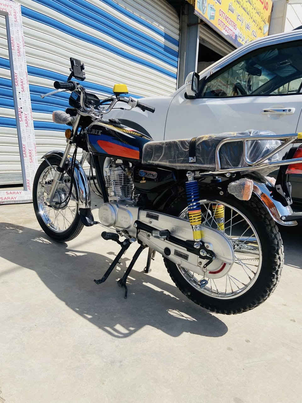 السلام عليكم دراجة للبيع موديل 25 دراجة خير من الله كاملة مكملة السعر 675 وبيها مجال العنوان بعقوبة حي  المعلمين *********** او خاص
