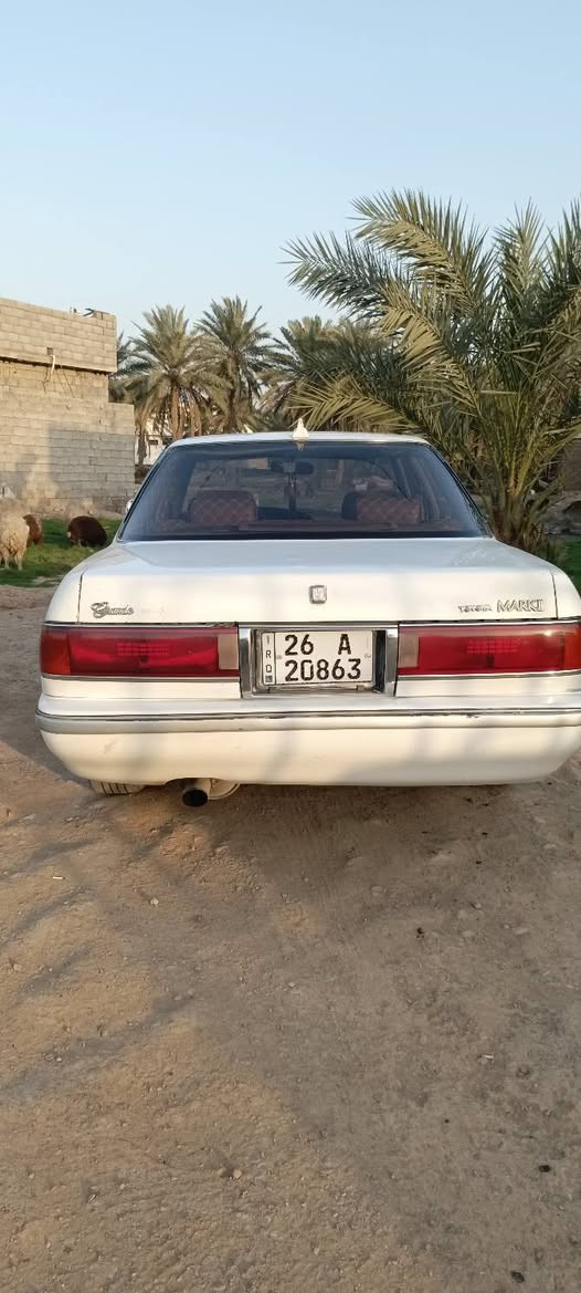 مارك شطح موديل 92 رقم صلاح دين دولي الجديد كير ومحرك مكفول تخم تاير جديد صدر امامي وخلفي جديد داخلهه نضيف مودشم كامل سياره ناعمه محرك ونجي خير من الله تبريد ثلج سنويه لل 2029 رقم دولي مشروع وطني 
مكاني ديالى *********** ,السعر 47 وبيهه مجال
