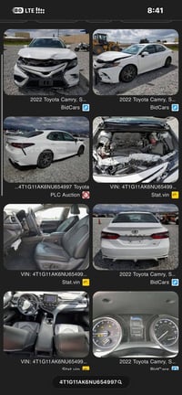 كامري 2022 اس اي  اللون ابيض  رقم شمالي  سنويه 2030  سياره جديده ماتخل...