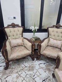 طقم ١٠مقاعد • تركي • خشب زان