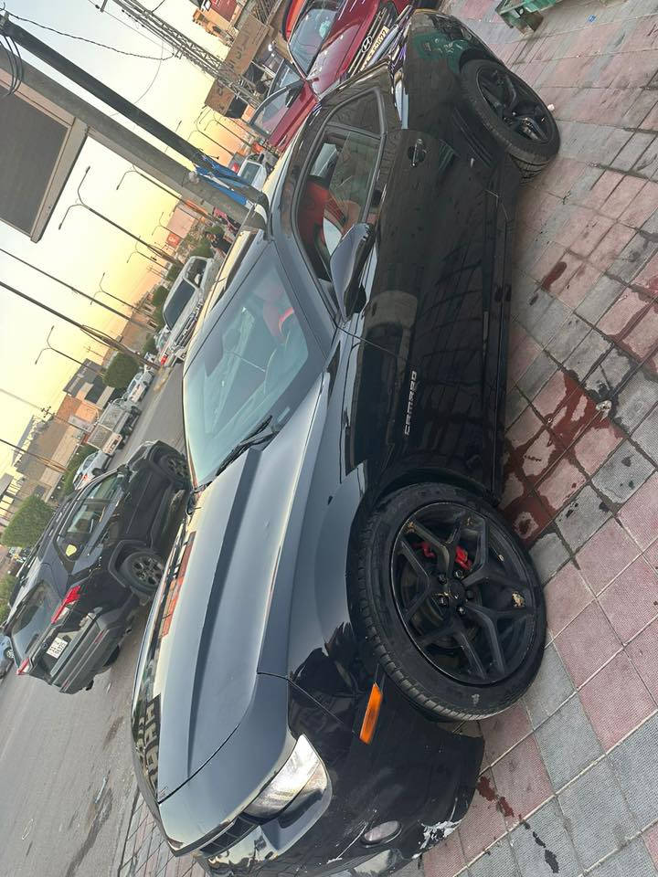 � للبيع شيفروليه كمارو 2014 V6
• اللون: أسود
• العداد: 155 ألف
• الحالة: بنيد وجاملغ – جاهزة
• الفحص: على الراحة
• السعر: 9,500$ قابل للتفاوض 
📞 ***********
