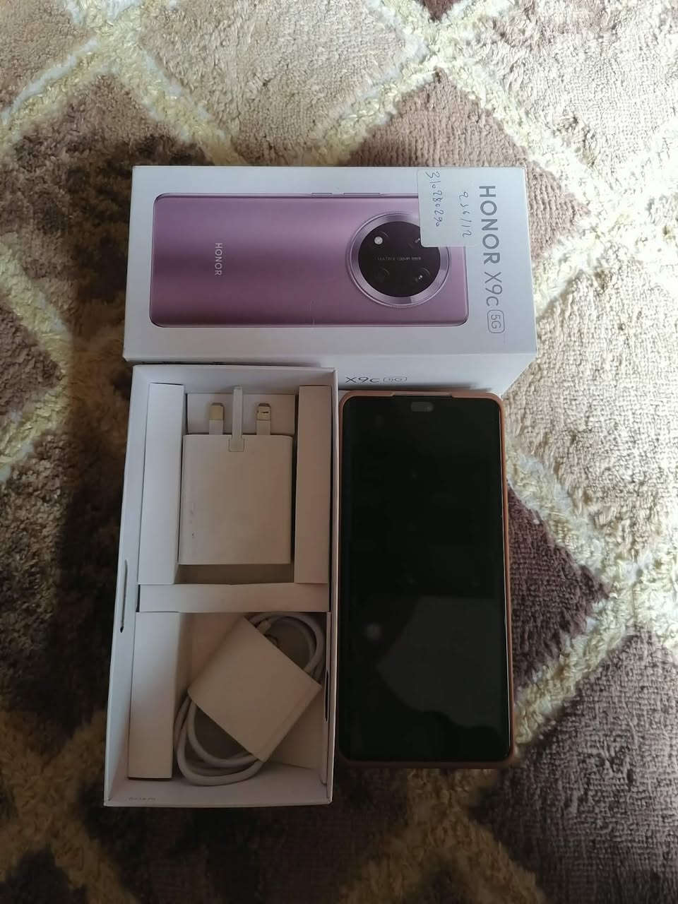 سلام عليكم موبايل هونر x9c جهاز جديد ما مفتوح ولا داخل صيانه أخذته قبل ٥ ايام ماخذه اب ٣٨٥ الف وصل موجود سعره الحالي ٣٠٠ الف وبي مجال مكاني كربلاء رقم الهاتف ***********
