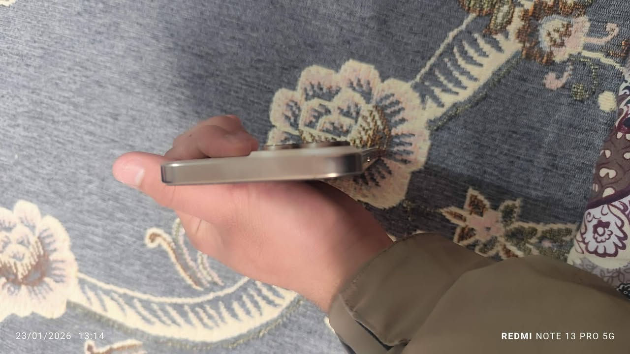 ايفون 16برو ماكس
بطاريه 100 

شهرين مستخدم 

جهاز جديد معنا الكلام 

واضح كدامكم 

ملحقاته كامله 

مكان بعقوبه 

السعر 1450

تجي تفحص وتاخذ 

مموجود على خاص 

تريده خابر وبيك خير وتدلل 

***********
