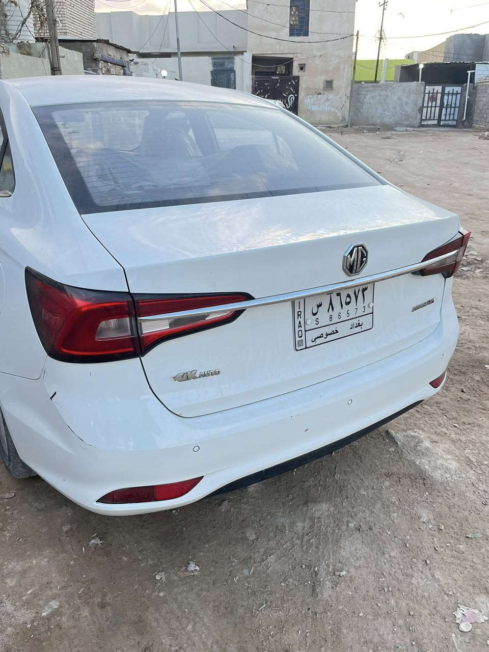 ‏سلام عليكم أم جي فايف  موديل 2021 للبيع سيارة كفالة عامة بها بارد بخشم البنيد وجاملغ قليل محوره ￼
‏كير ومكينة كامري ياباني تحويل نجف مضبوط حدادي تبريد خير من الله مكان النجف الاشرف ￼
سعر87وبيه مجال
واتساب ***********￼
