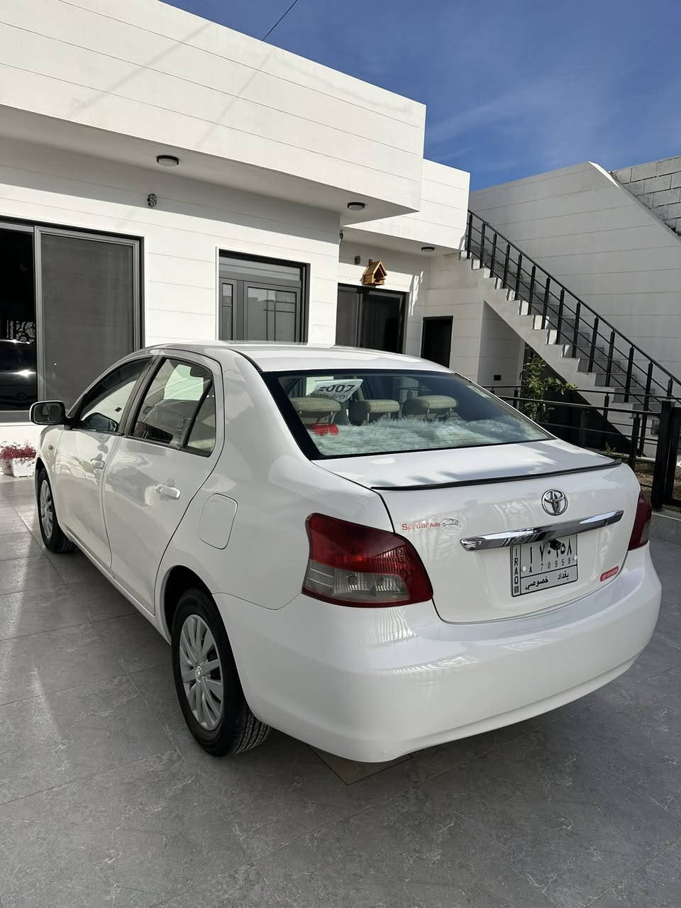 تيوتا يارس موديل2007 كيرئوتوماتيك رقم بغداد مشروع وطني بسمنه بي كوبون بنزين تبريد تدفئه شغال جم قطعه بي صبغ أبيع حزام سعر72بي شويه مجال***********/***********مكان سياره كركوك
