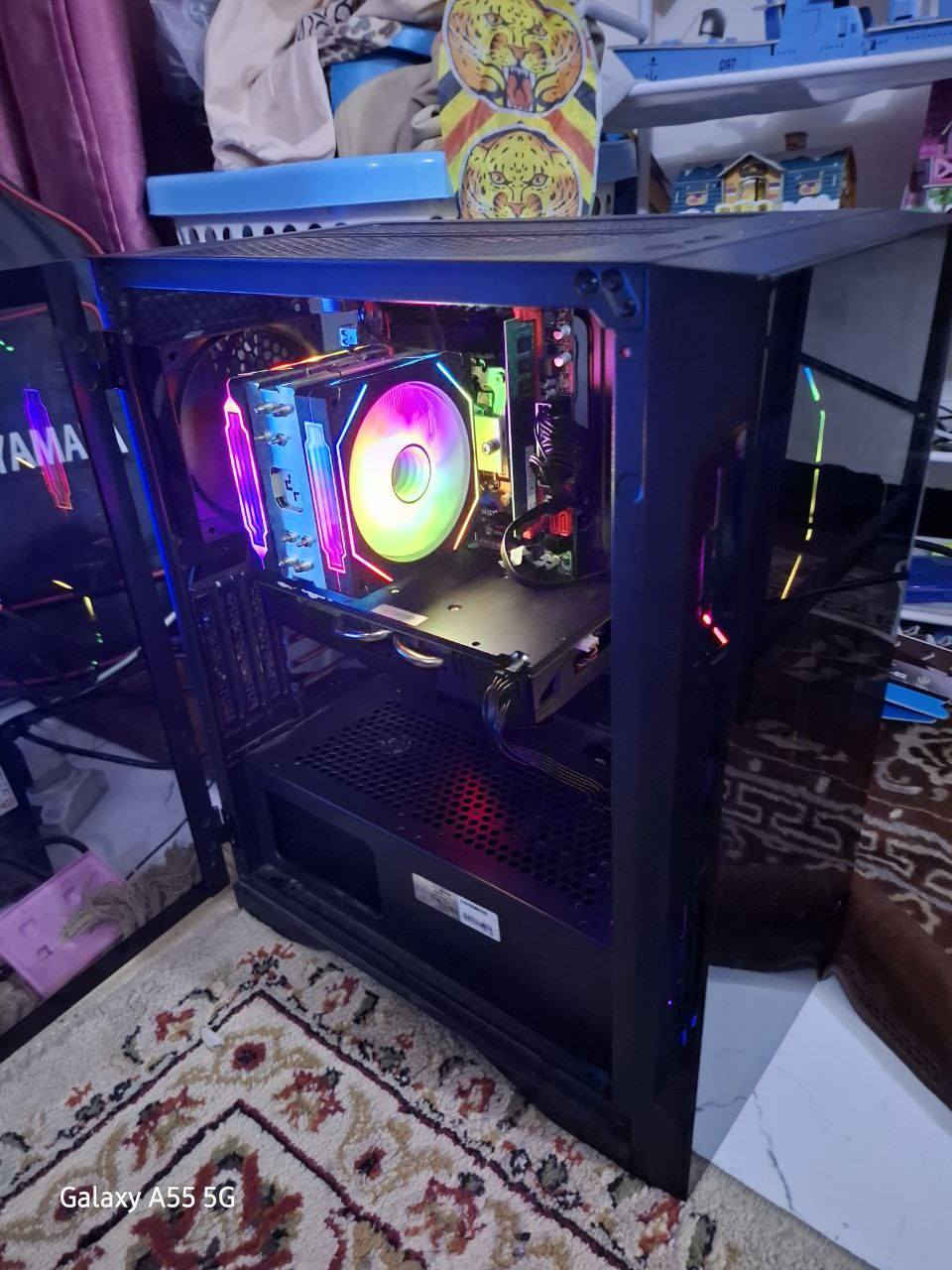 بيع مستعجل شباب ب350 
Motherboard: MACHINIST E5-RS9
Cpu: xeon e5 2620 v3 6core 12thread
Gpu: rx580 8gb soyo
 Psu: mass650
Ram: 16gb ddr4
Storage: m.2 ssd 256 + 1tb hdd
Cpu cooler: deep cool 
متوفر توصيل جميع المحافظات
رقمي ***********
