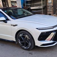 للبيع  سوناتا خليجي 2024 فول مواصفات رقم بغداد بأسمي ماشية 104 حقيقي ع...