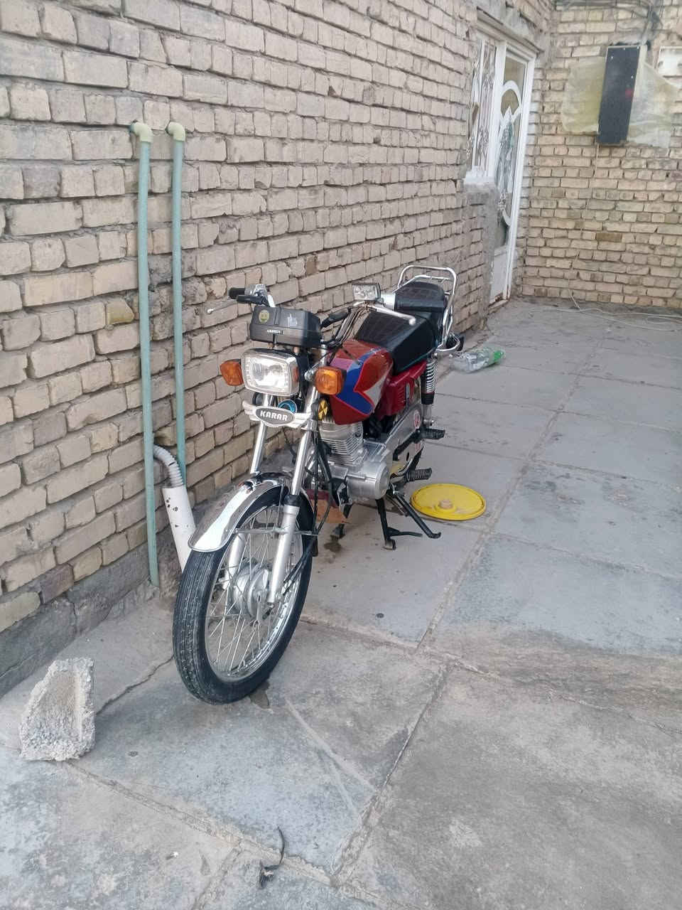 سلام عليكم دراجه يراني للبيع سكنر جديده 2025مكاني قلعه سكر ***********
