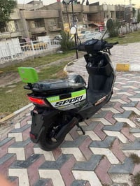 دراجه شحن للبيع الدراجه نوع سكنس  باتريات مسطره6 بصمه وسويج شاحنه اصلي...