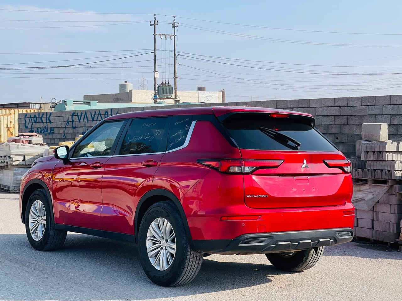 اوتلاندر 2024

4 قطع صبغ ربع قماره 
سعر150$ مجال 

مواصفات 

بصمه         

شاشه كبيره كاميرا 

7 راكب 

تبريد مركزي 

رادار امامي 

رادار خلفي 

حساسات خلفيه 

ويل كروم 

مرايا اشاره 

مكان اربيل 

رقم كاتي تترقم محافضات شماليه شرط الترقيم
 *********** 
*********** أربيل, العراق
