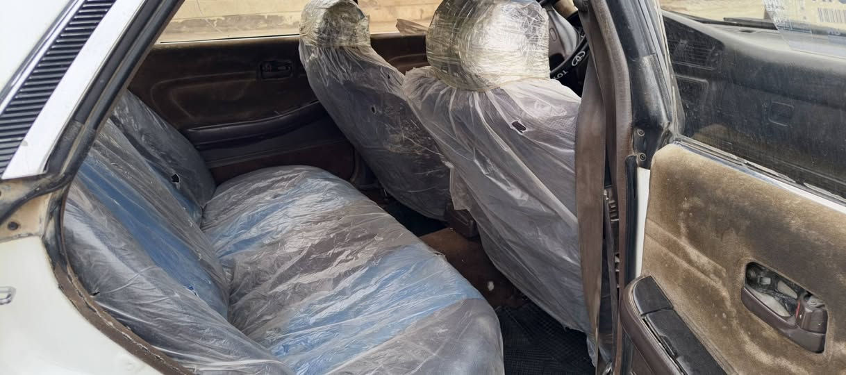 السلام عليكم لبيع
  تيوتا مارك شيزر
مديل 1991
 كفاله عامه من معجون وكص صبغ 
رقم صلاح الدين تحويل مباشر
 صدر امامي ١٠٠/٨٠
صدر خلفي ١٠٠/٨٠
كير اتوماتيك
محرك ونجي نشاطه فول 
مسجل شغال
جام يصعد وينزل
كهربائيات كامله 
العنوان صلاح الدين قضاء الضلوعية
بيع او مراوس 
للهاتف ***********
