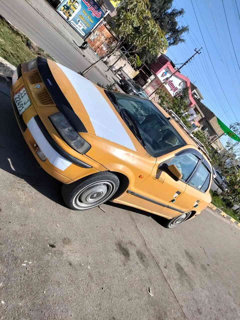 سمند ،2011 محرك كير مكفول  رقم انكليزي مصفره هيئه غرامات 
تخم تاير جديد. صدر امامي خلفي جديد سياره لا ضربه ولا صبغ ولا تبديل بيهه فقط تكحيل 
السعر 35 بيهه مجال بسيط حك جيه 
*********** مكلف بنشر. العنوان بغداد الحسينيه
