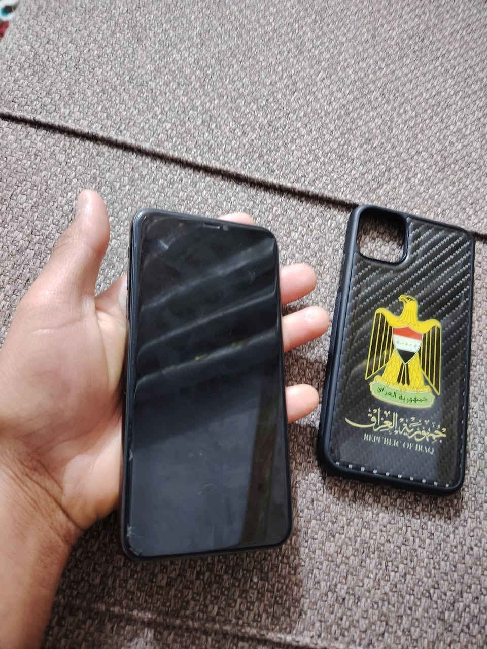 سلام عليكم
ايفون 11 برو ماگس للبيع جهاز نضيف وجديد عل ايدي 

نضافه100/100بطاريه 96مامعلايه اصليه ذاكره 256مامنزل بوبجي بي ولا مره جهاز كلش نضيف صح بي فطر بل لزكه شاشه صافيه لشراي يتصل.

***********
