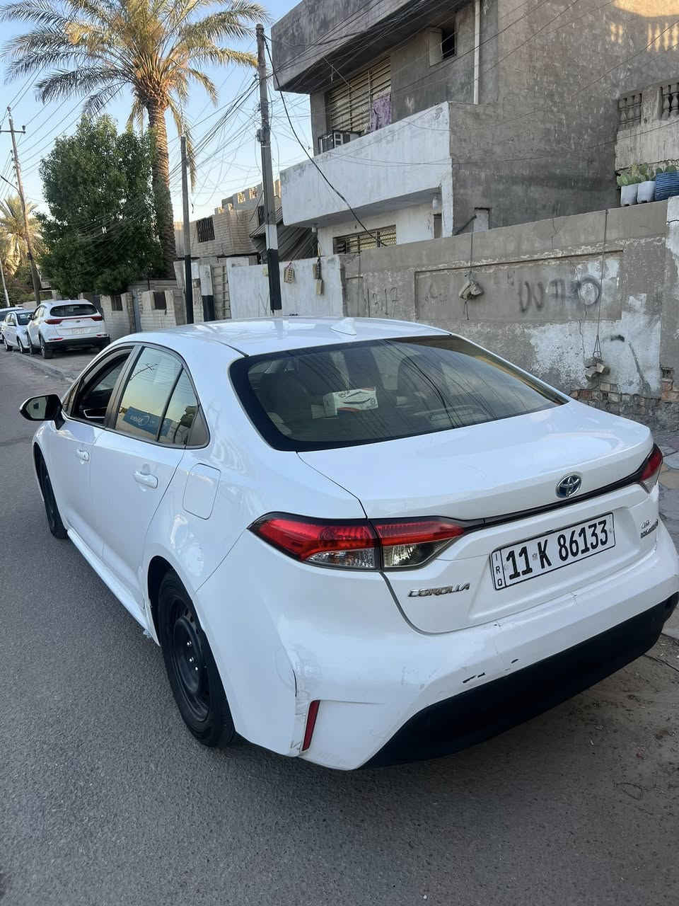 السلام عليكم كورلا وارد امريكي هايبرد حادثها قطعة واحدة وشوية صبغ بالصندوك جوه الرقم السيارة خير من الله موديل 2024  السياره اباسمي مكاني بغداد الغزاليه رقم الهاتف ( *********** )
