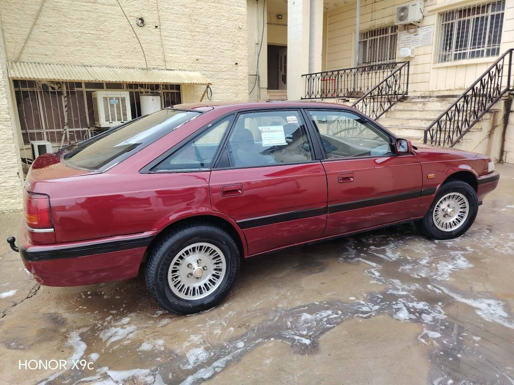 سەرەتا بە ناوی خوای گەرە 
مازدا ٦٢٦
رەقەم (سلێمانی)

سەنەوی ٢٠٢٨نوێە
8بەخ 
مۆدیل 1990
٤ جام کارەبا 
ئاوێنە کارەبا 
ویل کەپ 
بێ دەعم و لیدراویە 
کامل جەلاتینە لەسەر ساخی  
گێڕ و مەکینە و تەقەو ڕەقەی بەشەرت 
کارەبای و هەموو گیانی ئیش ئەکات 
هیچ نوقسانیەکی نیە و زۆر جایزە  ماڵی دۆستە 
ژمارەی خاوەن: *********** كويسينجاك, أربيل
