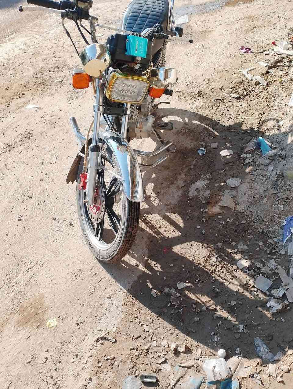 سلام عليكم دراجه ايراني مديل 23 كامله منفيس شغل وطلع 550بيهاةمجال مكاني سامراء  جبيريه اولا ***********بيع فقط اكرر بيع فقط
