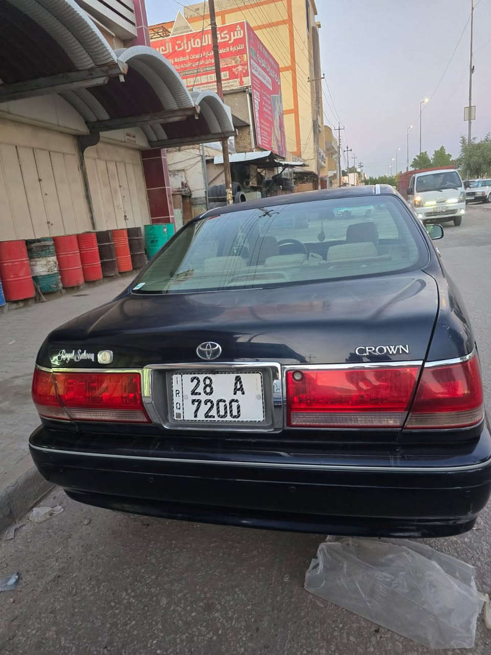 السلام عليكم ملكه  كراون مديل 2002 سياره حلوه ونضيفه تحوير نجف فوك وجوه   كله شغاله تبريد ثلج فول اربع دكم  رقم اصولي مميز  بااسمي السياره السنويه نهايه ٢٠٢٧ تنتهي للبيع فقط 
١٣٠ وبيه مجال قليل 
 الرقم 
*********** 
مكان السياره نجف

