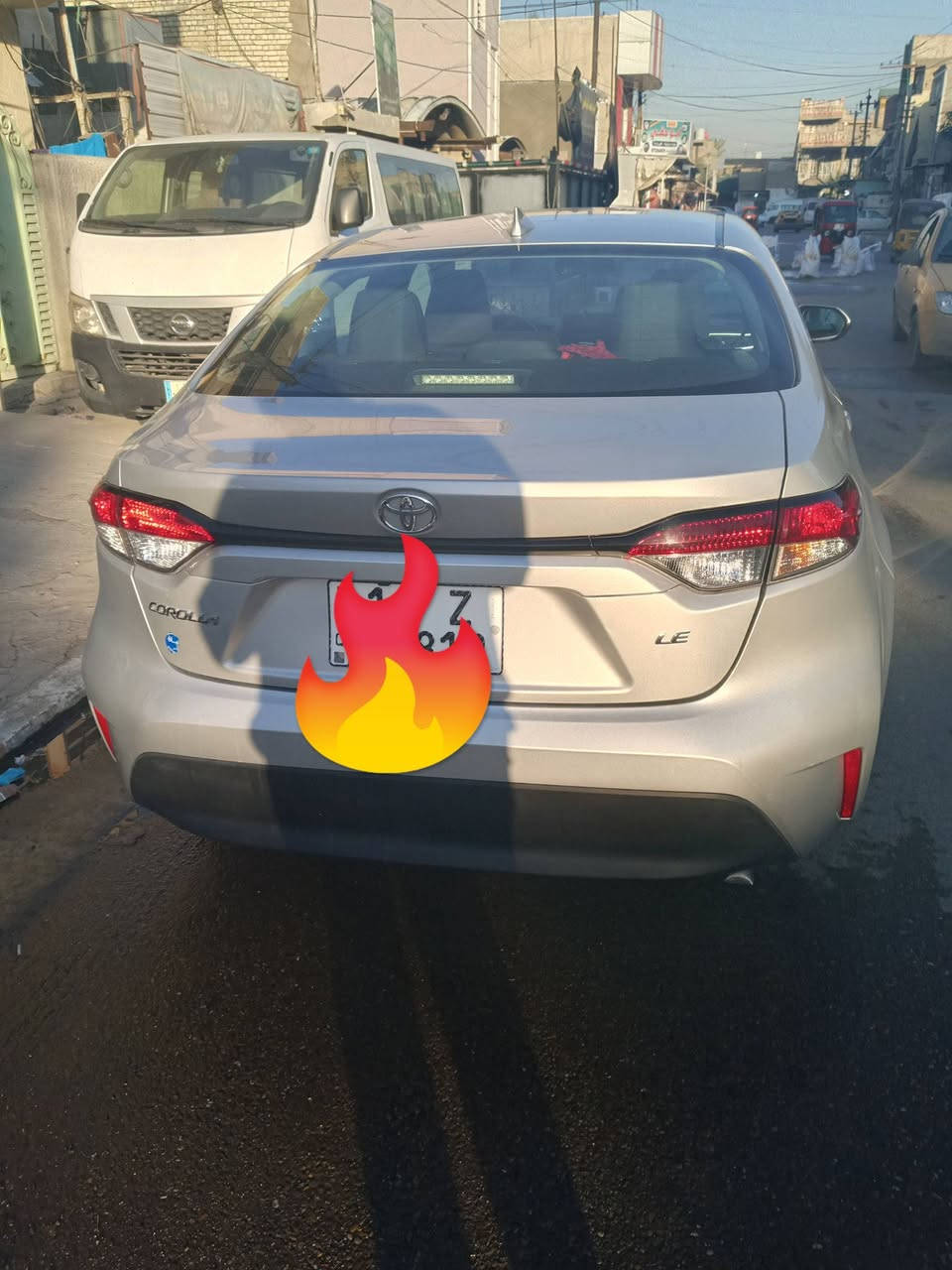 السلام عليكم سياره كورله وارد امريكي حدثه جاملغ وبنيد  الحادث موضح بل صوره عنوان السياره بغداد الجديده رقم الهاتف ***********
