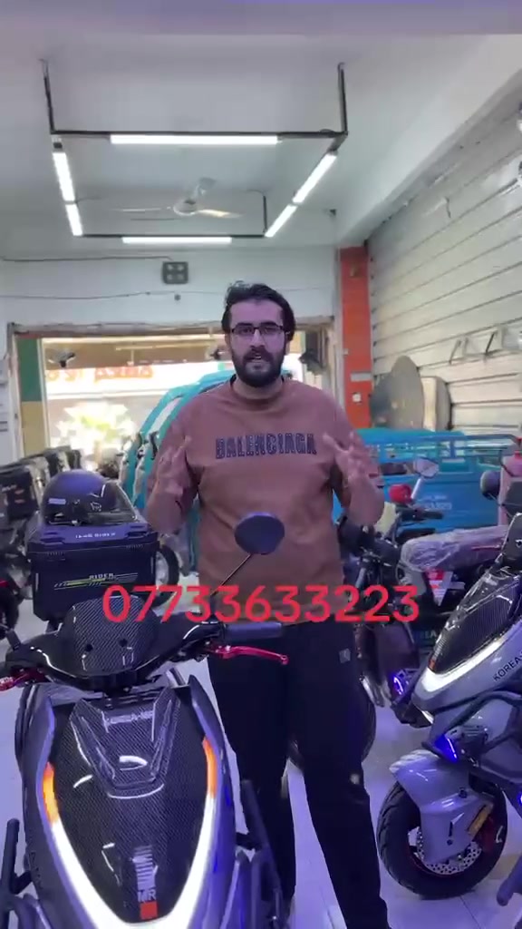 تم توفير دراجه شحن الفضائي الموديل 2026🛵
المواصفات الدراجه الكهربائيه تكون 😍
 من سته باتري ✅
العنوان الانبار فلوجة شارع أربعين مقابل مطعم الاصيل 
الاستفسار على رقم ***********
