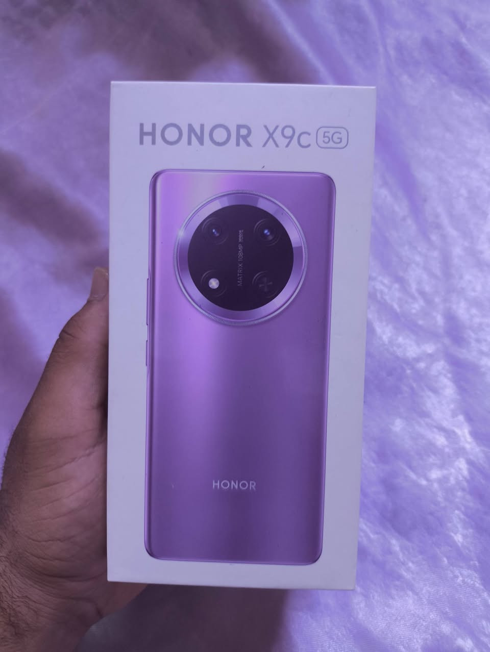 للبيــــع العاجل 📱
جهاز Honor X9c 5G 
الذاكرة: 256GB | الرام: 12GB
العشوائي 24
الحالة: نظيف 100% مابي اي خدش او كسر
الملحقات: كارتونة + شاحن اصلي 66W

مميزات الجهاز:
✅ بطارية 6600mAh تقعد يومين
✅ ضد الكسر وضد الماء IP65 
✅ شاشة AMOLED 120Hz
✅ كاميرا 108MP

السعر: 350 دينار قابل للتفاوض البسيط
المكان: النجف
للتواصل: [*********** ]
