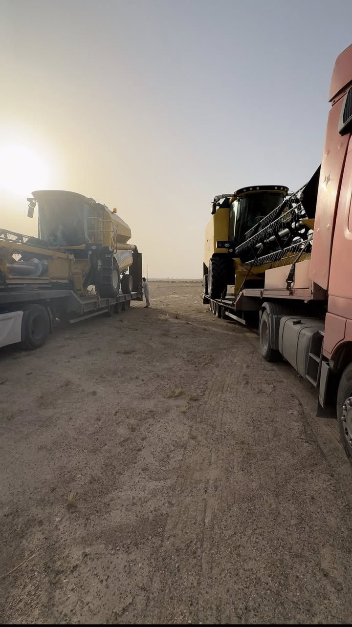 يالله نحن على ابواب موسم الحصاد موسم الخير والبركة 
على الفلاح وعلى اهل الحاصدات واهل الكابسات 
ان شاء الله موسم خير على الجميع والله يرزقنا واياكم في هذا الموسم الجديد يارب العالمين 
مستعدون نقل كافة الحاصدات والكابسات وجميع المعدات الزراعية وغير الزراعية 
لاستفسار الاتصال على الارقام التالية***********//***********
